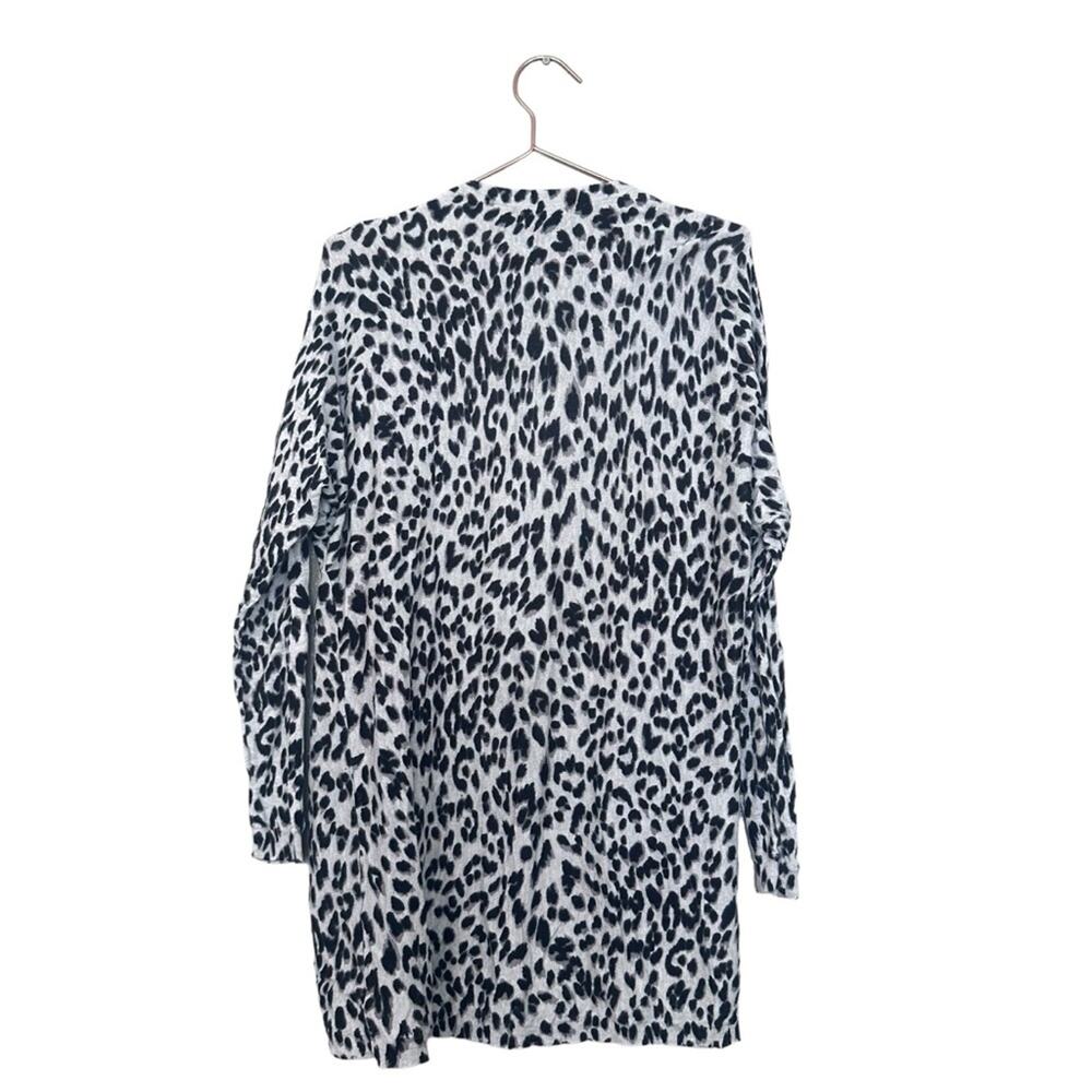 Apt 9 Cheetah Print Open Front Cardigan - Size La… - image 2